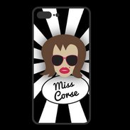 Coque  Iphone 8 Plus PREMIUM Miss Corse Chatain