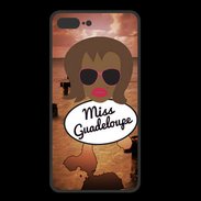 Coque  Iphone 8 Plus PREMIUM Miss Guadeloupe Black