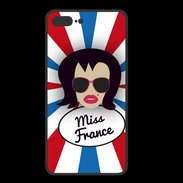Coque  Iphone 8 Plus PREMIUM Miss France Brune