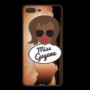 Coque  Iphone 8 Plus PREMIUM Miss Guyane Black