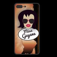Coque  Iphone 8 Plus PREMIUM Miss Guyane Brune