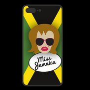 Coque  Iphone 8 Plus PREMIUM Miss Jamaica Rousse