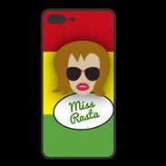 Coque  Iphone 8 Plus PREMIUM Miss Rasta Rousse