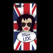 Coque  Iphone 8 Plus PREMIUM Miss UK Brune