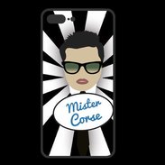 Coque  Iphone 8 Plus PREMIUM Mister Corse Brun