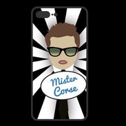 Coque  Iphone 8 Plus PREMIUM Mister Corse Chatain