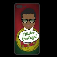 Coque  Iphone 8 Plus PREMIUM Mister Portugal Black