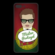 Coque  Iphone 8 Plus PREMIUM Mister Portugal Chatain