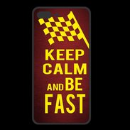 Coque  Iphone 8 Plus PREMIUM Keep Calm and Be Fast Rouge