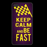 Coque  Iphone 8 Plus PREMIUM Keep Calm and Be Fast Violet