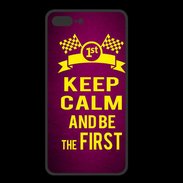 Coque  Iphone 8 Plus PREMIUM Keep Calm and Be the First Rose
