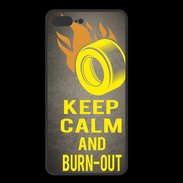 Coque  Iphone 8 Plus PREMIUM Keep Calm and Burn Out Gris