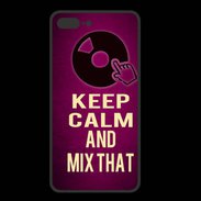 Coque  Iphone 8 Plus PREMIUM Keep Calm and Mix That Rose