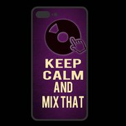 Coque  Iphone 8 Plus PREMIUM Keep Calm and Mix That Violet