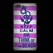 Coque  Iphone 8 Plus PREMIUM Keep Calm and Think Beach Rose