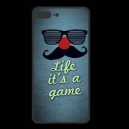 Coque  Iphone 8 Plus PREMIUM Life It's a game ZG