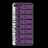 Coque  Iphone 8 Plus PREMIUM L'seum violet