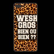 Coque  Iphone 8 Plus PREMIUM Wesh Gros Léopard