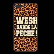 Coque  Iphone 8 Plus PREMIUM Wesh garde la pèche Léopard