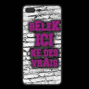 Coque  Iphone 8 Plus PREMIUM Belek Ici Violet