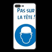 Coque  Iphone 8 Plus PREMIUM Pas sur la tête PR