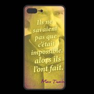 Coque  Iphone 8 Plus PREMIUM Ils ne savaient pas ZG