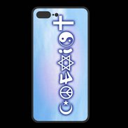 Coque  Iphone 8 Plus PREMIUM Co Exist Ciel ZG