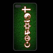 Coque  Iphone 8 Plus PREMIUM Co Exist Terre ZG