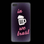Coque  Iphone 8 Plus PREMIUM In Beer We trust Rouge ZG
