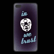 Coque  Iphone 8 Plus PREMIUM In Catch We trust Bleu ZG