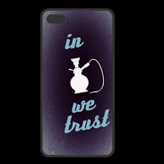 Coque  Iphone 8 Plus PREMIUM In Chicha We trust Bleu ZG