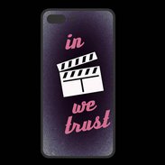 Coque  Iphone 8 Plus PREMIUM In Ciné We Trust Rouge ZG