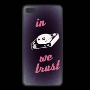 Coque  Iphone 8 Plus PREMIUM In DJ We trust Rouge ZG