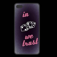 Coque  Iphone 8 Plus PREMIUM In Gamble We trust Rouge ZG