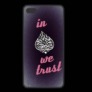 Coque  Iphone 8 Plus PREMIUM In Islam We trust Rouge ZG