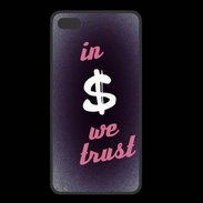 Coque  Iphone 8 Plus PREMIUM In Money We trust Rouge ZG
