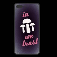 Coque  Iphone 8 Plus PREMIUM In Mushrooms We trust Rouge ZG
