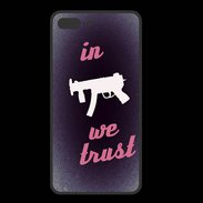 Coque  Iphone 8 Plus PREMIUM In Uzi We trust Rouge ZG
