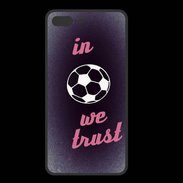 Coque  Iphone 8 Plus PREMIUM In Soccer We trust Rouge ZG