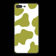 Coque  Iphone 8 Plus PREMIUM vache verte