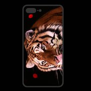 Coque  Iphone 8 Plus PREMIUM Portrait de tigre PB 4