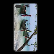 Coque  Iphone 8 Plus PREMIUM DP Barge en bord de plage 2