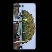 Coque  Iphone 8 Plus PREMIUM DP Barge en bord de plage
