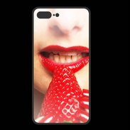 Coque  Iphone 8 Plus PREMIUM Plaisir et fraise PR