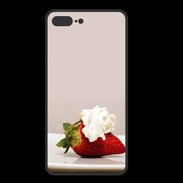Coque  Iphone 8 Plus PREMIUM Fraise chantilly PR