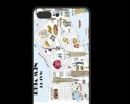 Coque  Iphone 8 Plus PREMIUM Plan de ville de New York