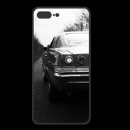 Coque  Iphone 8 Plus PREMIUM Voiture en noir et blanc PR 10