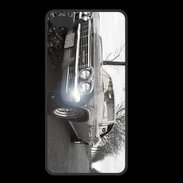 Coque  Iphone 8 Plus PREMIUM Voiture en noir et blanc PR 20