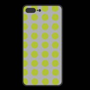 Coque  Iphone 8 Plus PREMIUM pois gris & vert