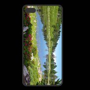 Coque  Iphone 8 Plus PREMIUM DP Lac de montagne